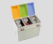 AS ONE Waste Fluid ContainerS(with Exhaust Flange), 폐액보관용기(배기플랜지 부속)