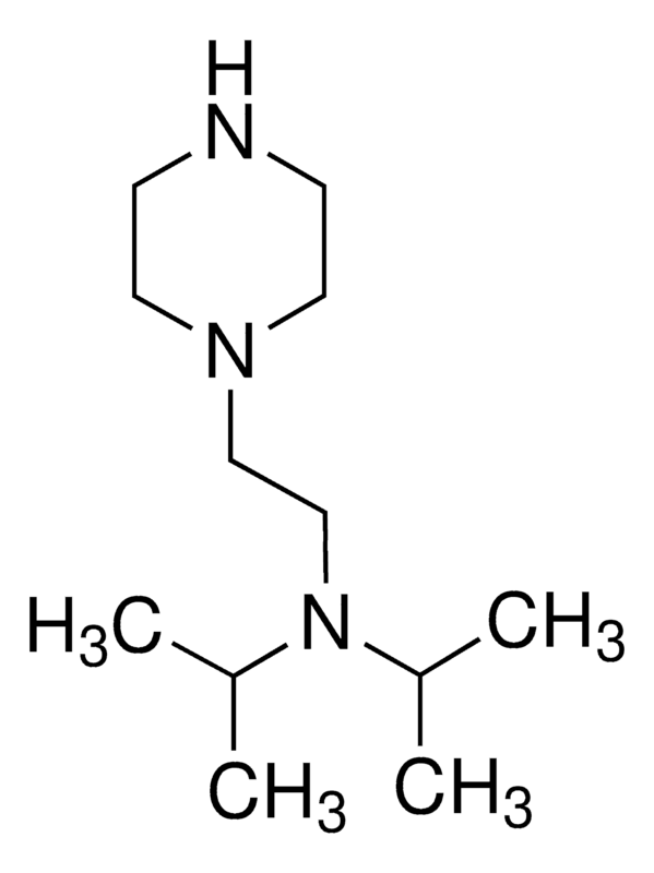 Merck 1-(2-diisopropylaminoethyl)piperazine