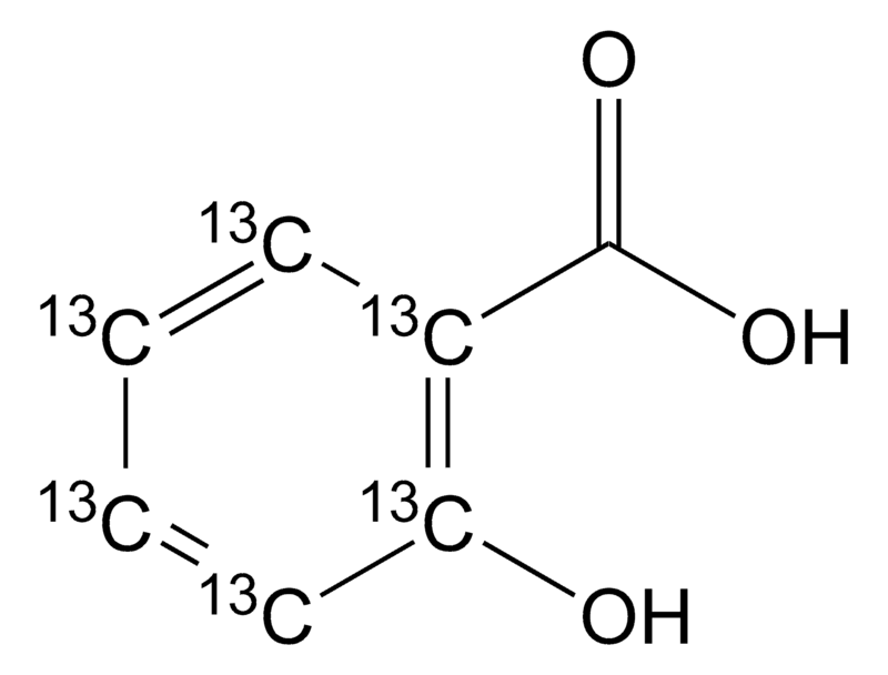 Merck Salicylic acid (phenyl-13C6)