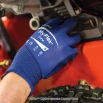 Daihan Science Anti-static HyFlexTM Nylon-spandex Comfort Glove, with Nitrile Foam Coated<br>Wi