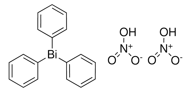 Merck TRIPHENYLBISMUTH DINITRATE - 50 MG