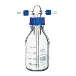 AS ONE Gas Washing Bottle(with Screw GL45), 스크루 캡 가스세척병