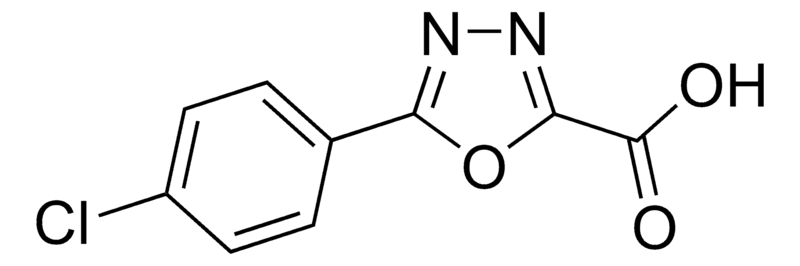 Merck 5-(4-Chlorophenyl)-1,3,4-oxadiazole-2-carboxylic acid