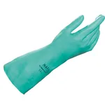 AS ONE Nitrile Glove (Embossed/Cotton Liner) 320mm, 니트릴 장갑(내유·내용제장갑) 320mm