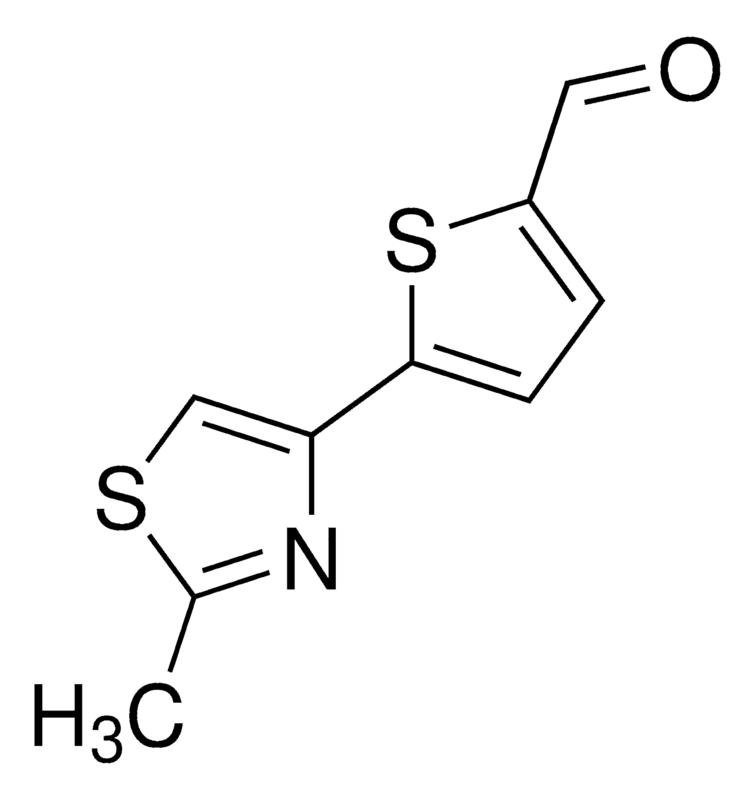 Merck 5-(2-methyl-1,3-thiazol-4-yl)-2-thiophenecarbaldehyde