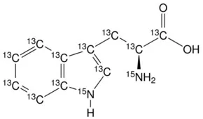 Merck L-TRYPTOPHAN-13C11,15N2, >=99 ATOM %, >