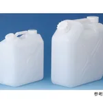 AS ONE PE Rectangular Can (2 Ports, without Nozzle), 평각 병(2구·노즐 없음)