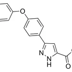 Merck Methyl 3-(4-(4-bromophenoxy)phenyl)-1H-pyrazole-5-carboxylate