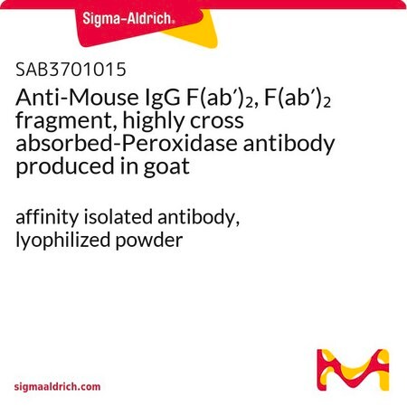 Merck Anti-Mouse IgG F(ab')2, F(ab')2 fragment, highly cross absorbed-Peroxidase antibody produced in goat