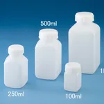 AS ONE Wide-Mouth Square Standards Bottle, 광구 각형 규격병