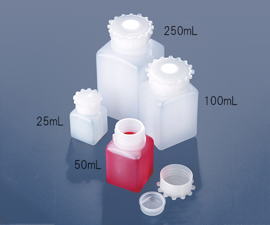 AS ONE UD Square Bottle HDPE, UD 각형병