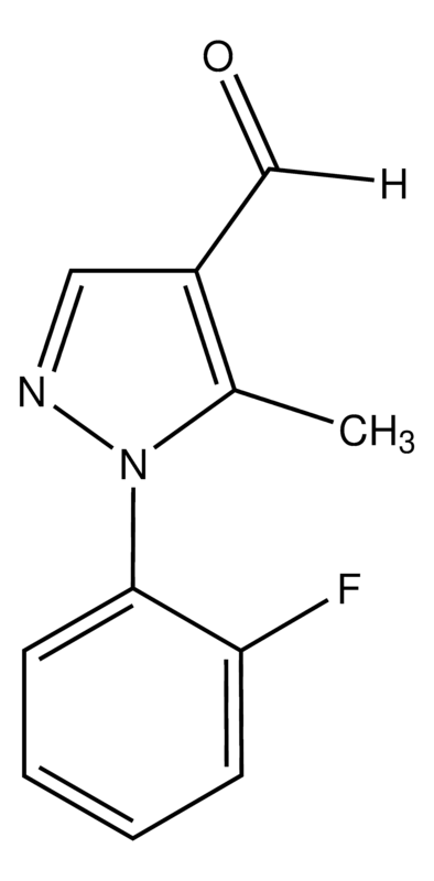 Merck 1-(2-Fluorophenyl)-5-methyl-1H-pyrazole-4-carbaldehyde