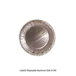 Daihan Science Lotte Disposable Aluminum Dish, Ultra-light, Heat Resistance, Biodegradable, Φ1