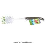Daihan Science 3M Scotch “503” Glass Bottle Brush, for glass, with Easy Grip Rubber Handle<br