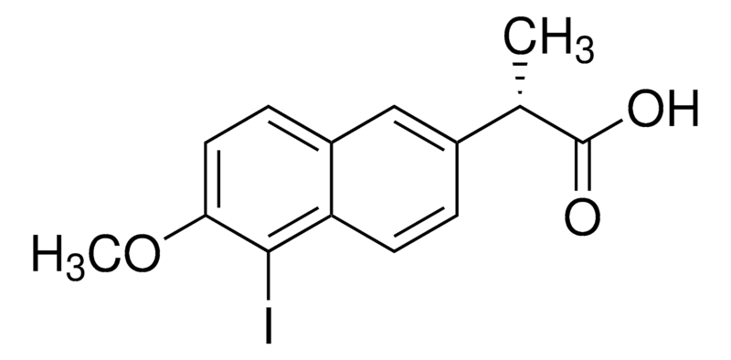 Merck (2S)-2-(5-Iodo-6-methoxynaphthalen-2-yl)propanoic acid