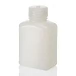 Thermo Fisher Scientific Nalgene Rectangular HDPE Bottles with Closure: Bulk Pack, 125mL