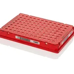 Thermo Fisher Scientific MicroAmp EnduraPlate Optical 96-Well Full-Skirted Plates with Barcode, red