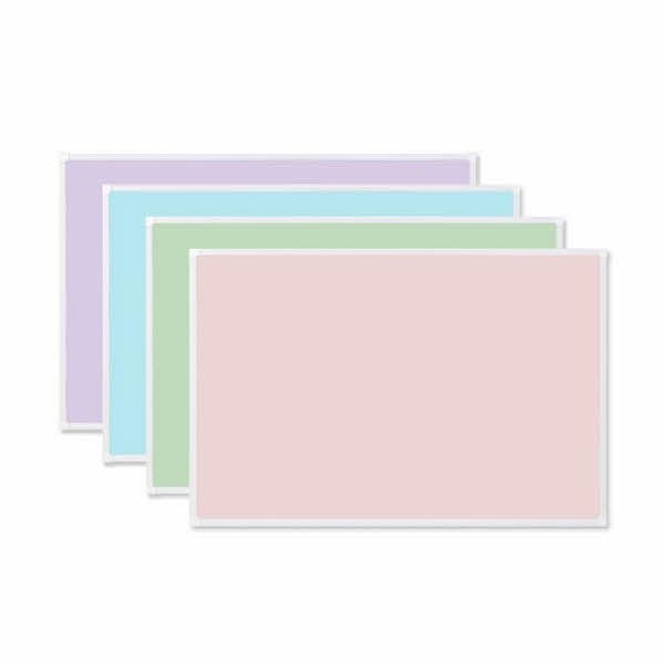 OFFICENEX [P]두문 더슬림 자석 칼라보드 470x345mm 블루(470*345*10)