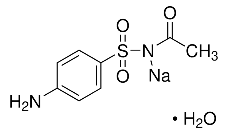 Merck Sulfacetamide Sodium