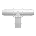 Tee Tube Fitting with 600 Series Barbs, 1` (25.4 mm) ID Tubing