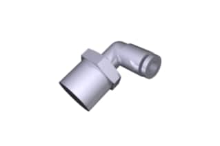 Waters Elbow, Male, 4 mm