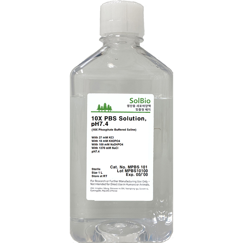 솔바이오팜 10X PBS Solution, pH7.4
