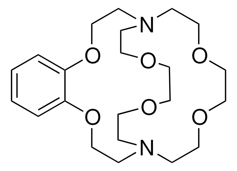 Merck 5,6-Benzo-4,7,13,16,21,24-hexaoxa-1,10-diazabicyclo[8.8.8]hexacos-5-ene solution