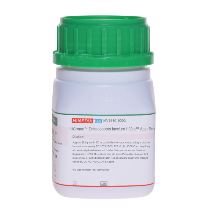 Himedia HiCrome Enterococcus faecium  HiVeg Agar Base