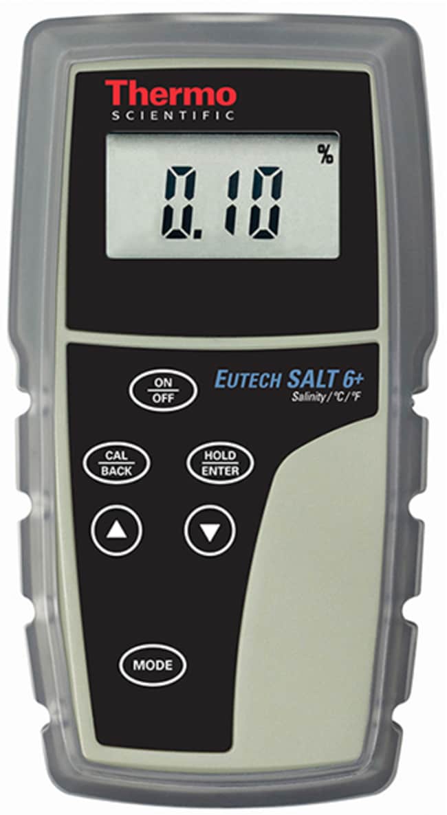 Thermo Fisher Scientific Salt 6+ Handheld Meter with Kit, GripClip, Carrying Case