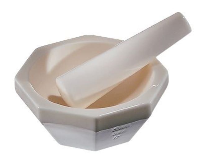 Thermo Fisher Scientific CoorsTek Alumina Mortar, 120mL, case of 1