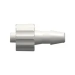 Male Luer Integral Lock Ring to 200 Series Barb, 5/32` (4.0 mm) ID Tubing