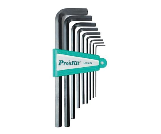 AS ONE Hexagonal Wrench 9 pieces  Set, 육각봉 렌치세트