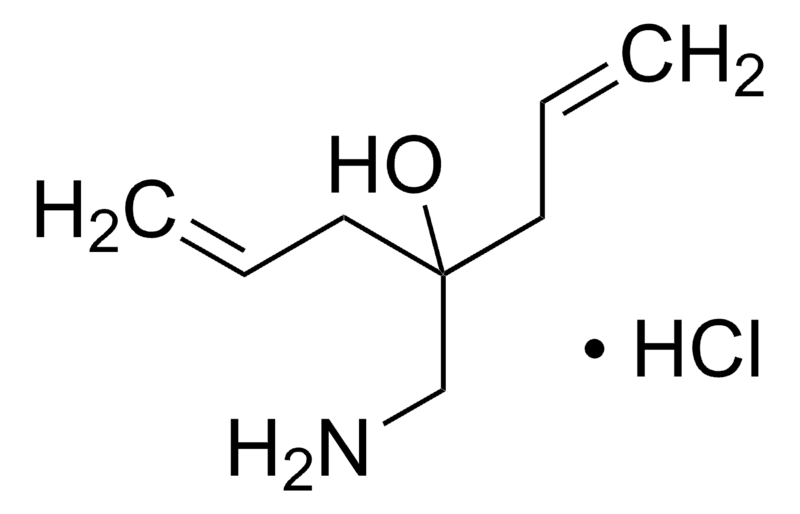 Merck 4-(Aminomethyl)hepta-1,6-dien-4-ol hydrochloride