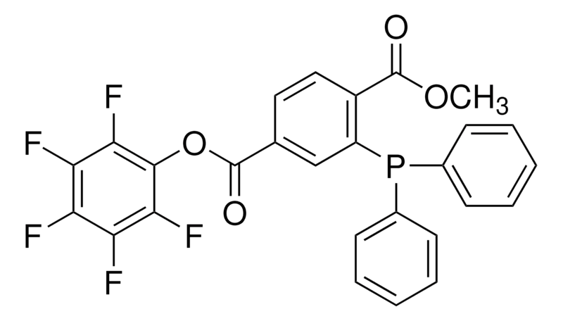 Merck 2-(Diphenylphosphino)terephthalic acid 1-methyl 4-pentafluorophenyl diester