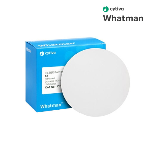 CYTIVA 1452-125 / Grade 52 경화 저회분 정량 필터(Quantitative Filter Paper- Hardened Low Ash), 125mm[100EA/PK]