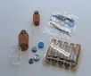 AS ONE Sterile Vial (with Rubber Stopper and Cap), 멸균바이알(고무마개,캡 부속)