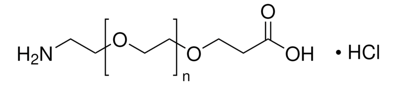 Merck O-(2-Aminoethyl)-O'-(2-carboxyethyl)polyethylene glycol hydrochloride