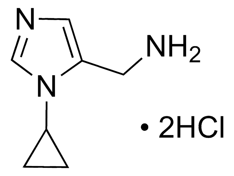 Merck 1-(1-Cyclopropyl-1H-imidazol-5-yl)methanamine dihydrochloride