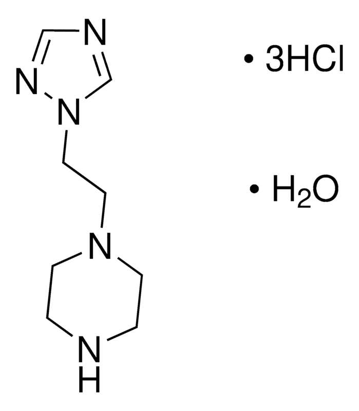Merck 1-[2-(1H-1,2,4-Triazol-1-yl)ethyl]piperazine trihydrochloride hydrate