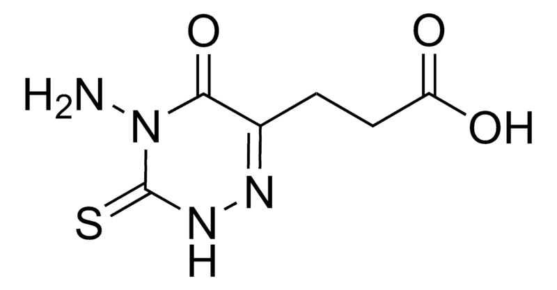 Merck 3-(4-Amino-5-oxo-3-thioxo-2,3,4,5-tetrahydro-1,2,4-triazin-6-yl)propanoic acid