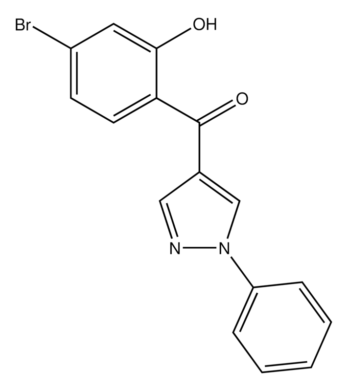 Merck (4-Bromo-2-hydroxyphenyl)(1-phenyl-1H-pyrazol-4-yl)methanone