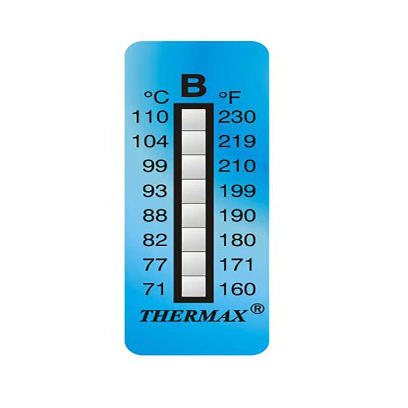 THERMAX 8 LEVEL IRREVERSIBLE STRIP RANGE