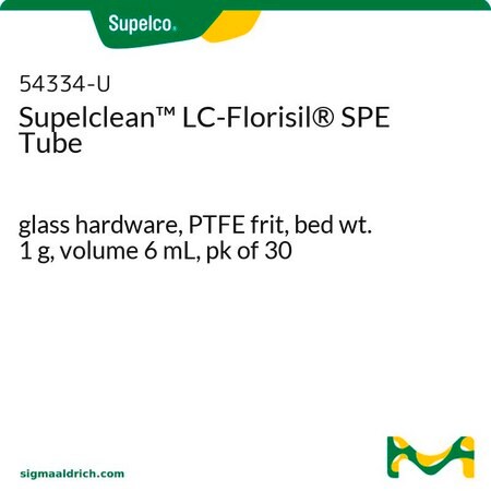 Merck PK30 6ML/1G LC-FLORISIL GLASS SPE TUBE