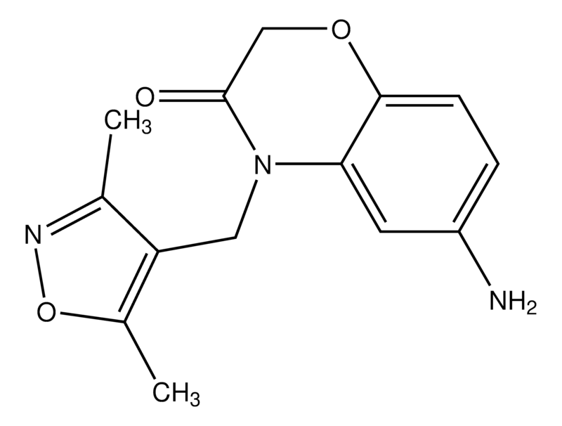 Merck 6-Amino-4-((3,5-dimethylisoxazol-4-yl)methyl)-2H-benzo[b][1,4]oxazin-3(4H)-one