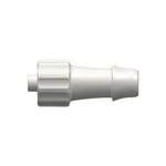 Male Luer Integral Lock Ring to 500 Series Barb, 1/4` (6.4 mm) ID Tubing