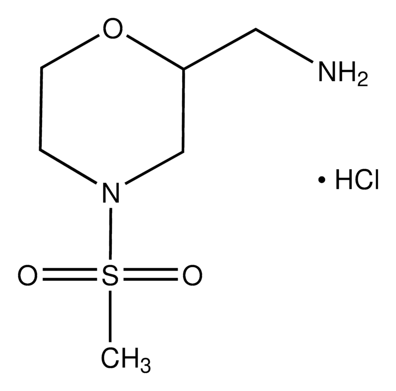 Merck 1-[4-(Methylsulfonyl)-2-morpholinyl]methanamine hydrochloride