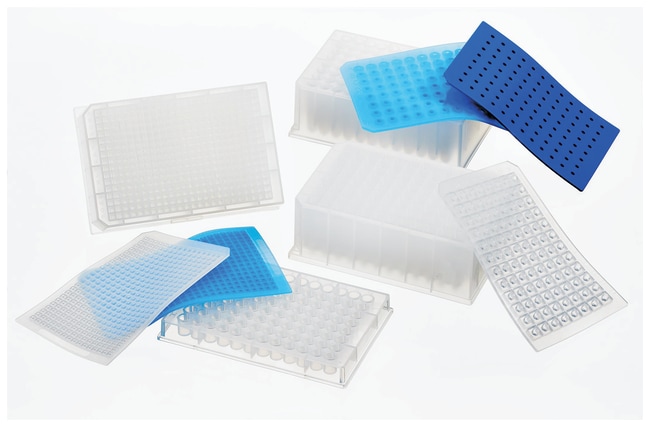 Thermo Fisher Scientific SureSTART WebSeal 96-Well Plate Sealing Mats, 8 mm Diameter, Square, Level 1 Everyday Analysis