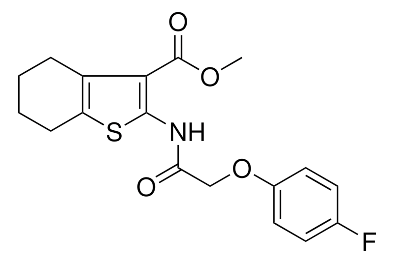 Merck ME 2-(((4-F-PHENOXY)AC)AMINO)-4,-