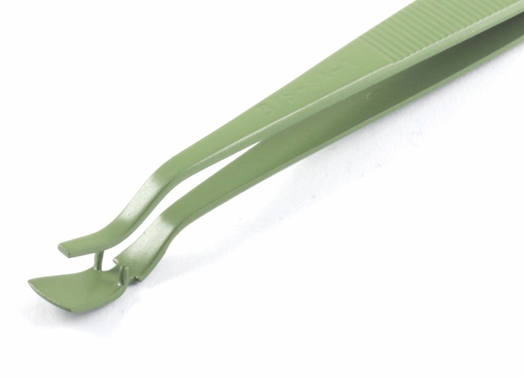 SIPEL 테프론 코팅 핀셋 37S-SA-1-TE Tweezer