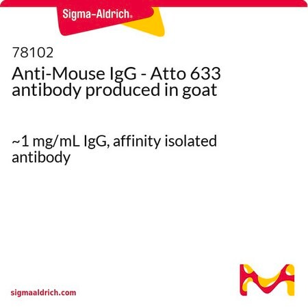 Merck Anti-Mouse IgG - Atto 633 antibody produced in goat